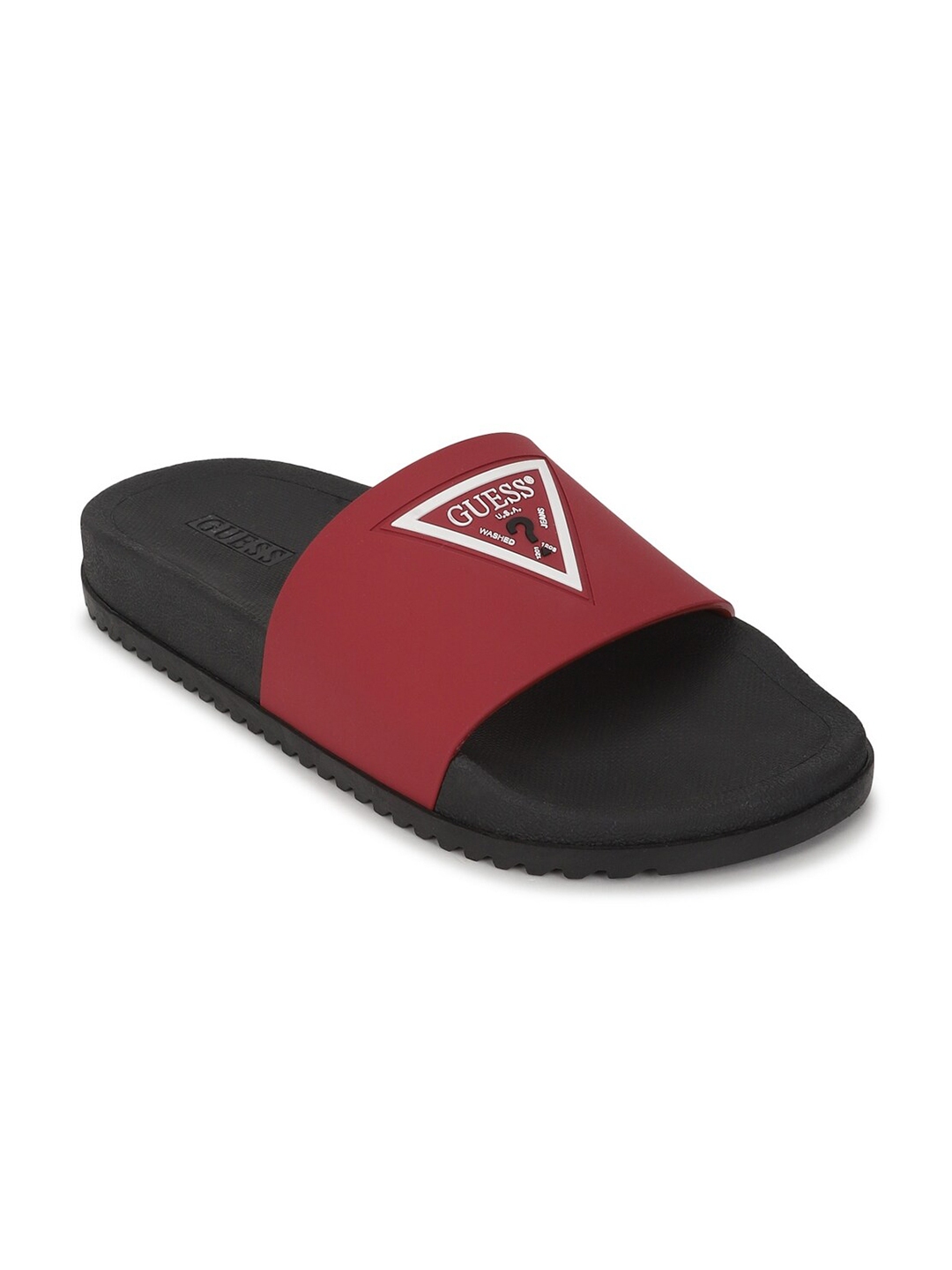 Guess flip flops mens shop