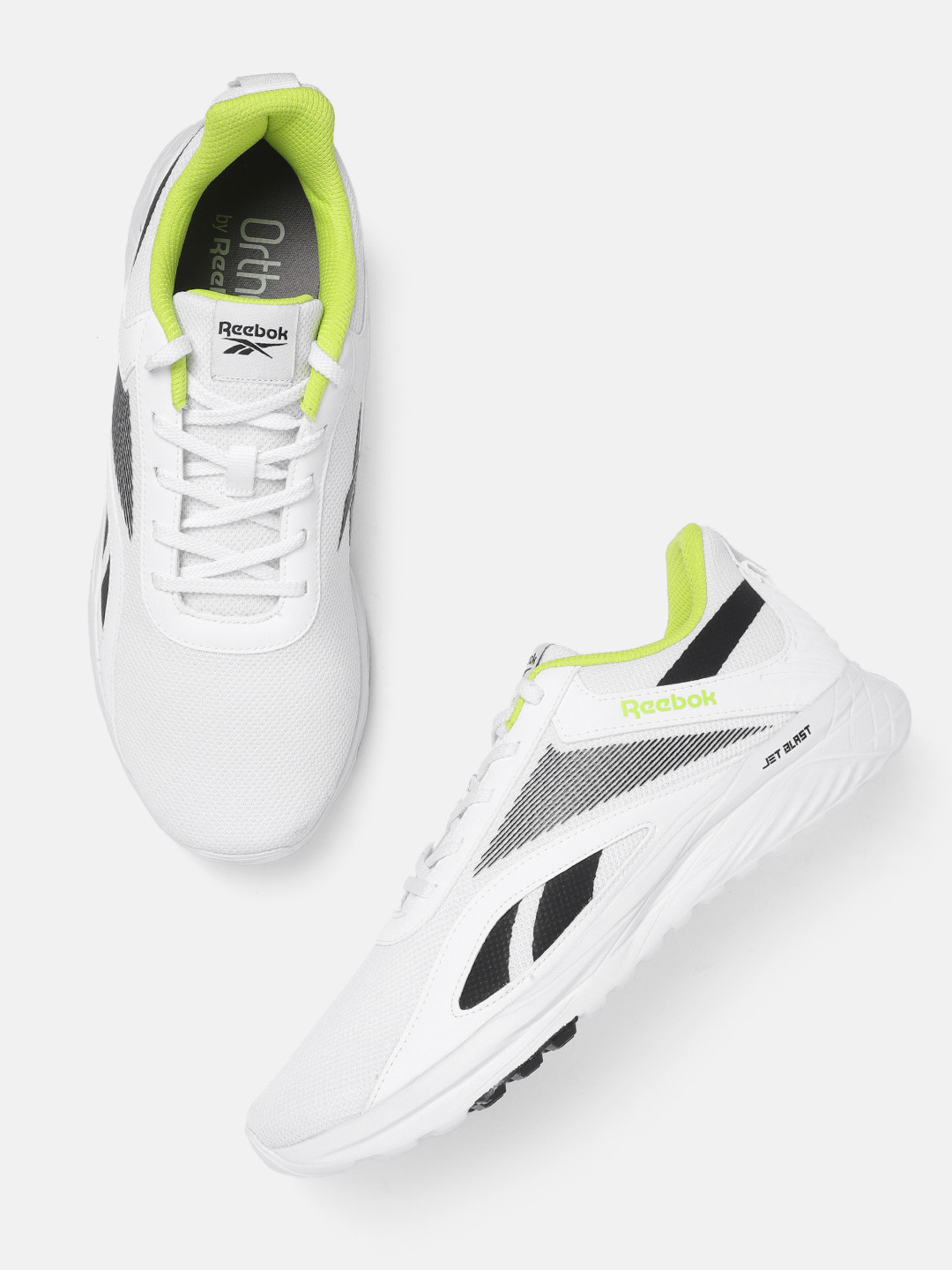 Reebok Men Woven Design Conclave Runner Shoes