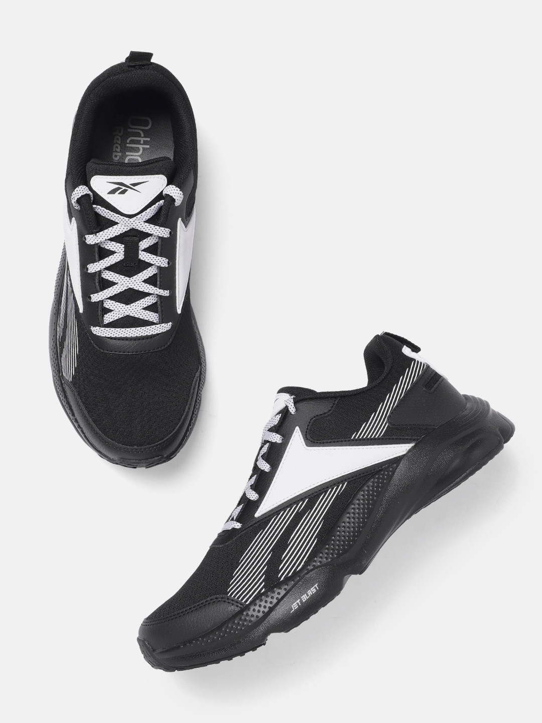Reebok Men Woven Design Run Gazele Shoes