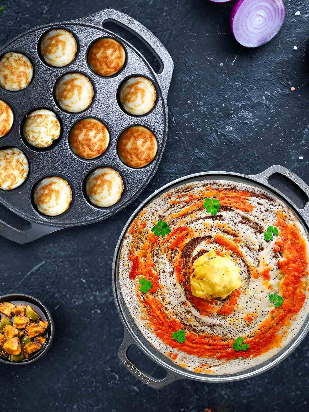 Solara 2-Piece Cast Iron Cookware Set