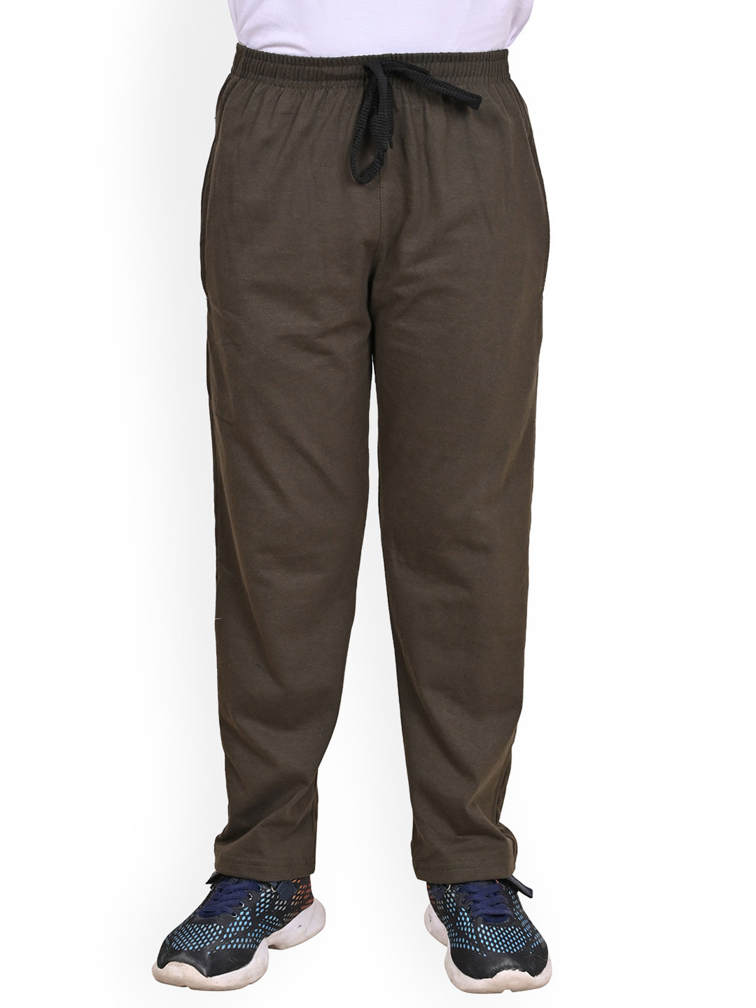 BAESD Boys Cotton Mid-Rise Track Pants