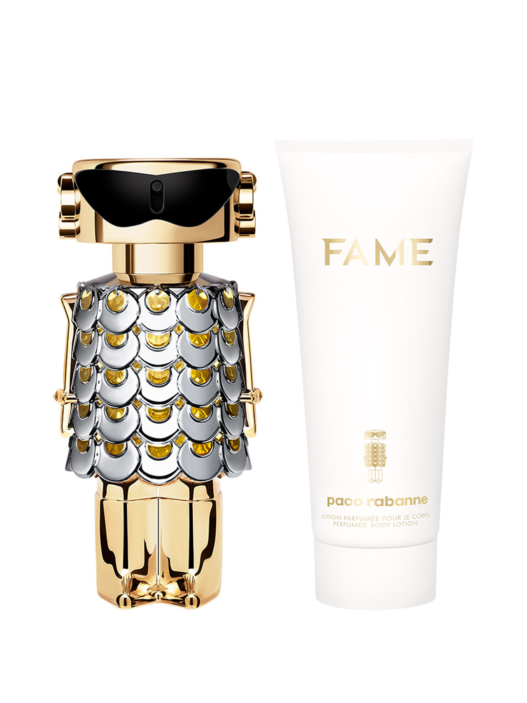 Paco Rabanne Women Set of Fame Eau de Parfum - 80 ml & Body Lotion - 100 ml