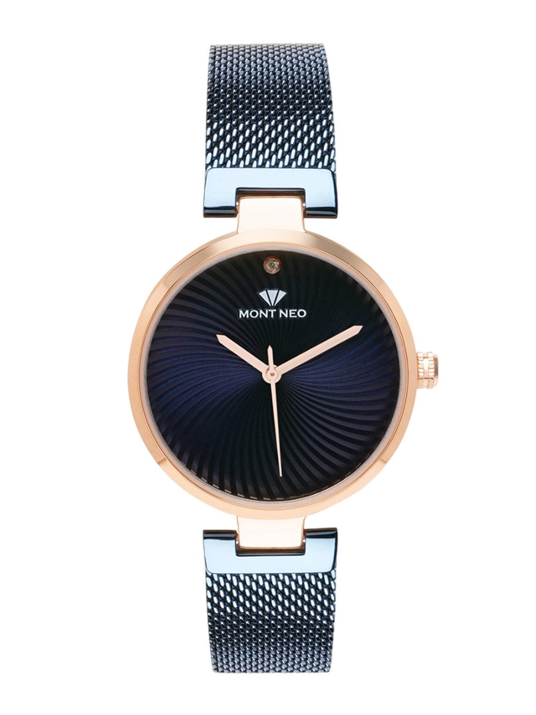 MONT NEO Women Stainless Steel Bracelet Style Straps Analogue Watch 9005T-B3305