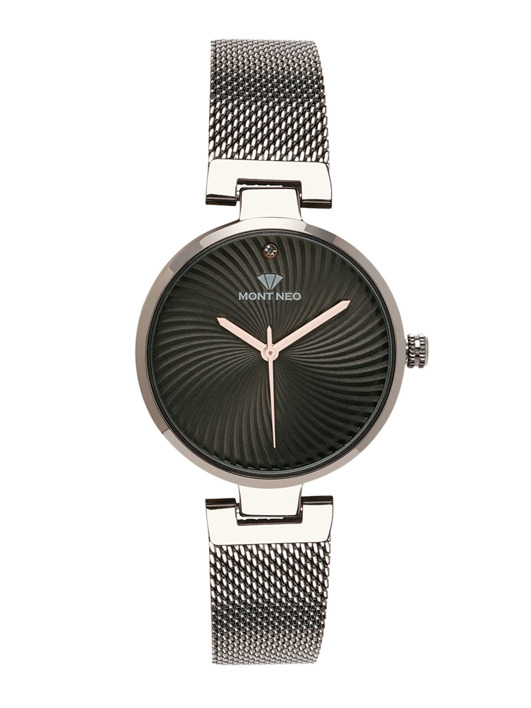 MONT NEO Women Stainless Steel Bracelet Style Straps Analogue Watch 9005T-B8816