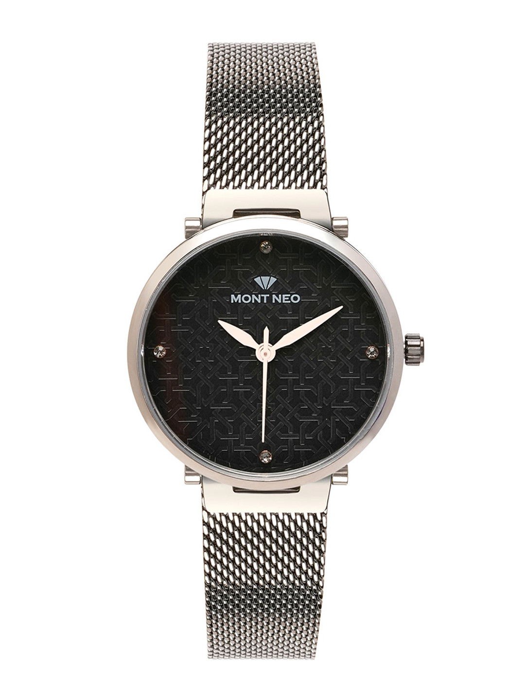 MONT NEO Women Dial & Stainless Steel Bracelet Style Straps Analogue Watch 9006T-B8816