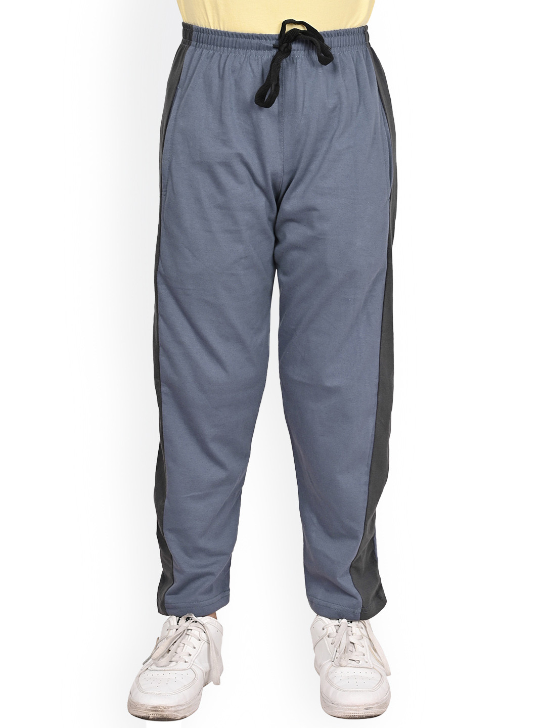 BAESD Boys Cotton Track Pant With Side Panel Details