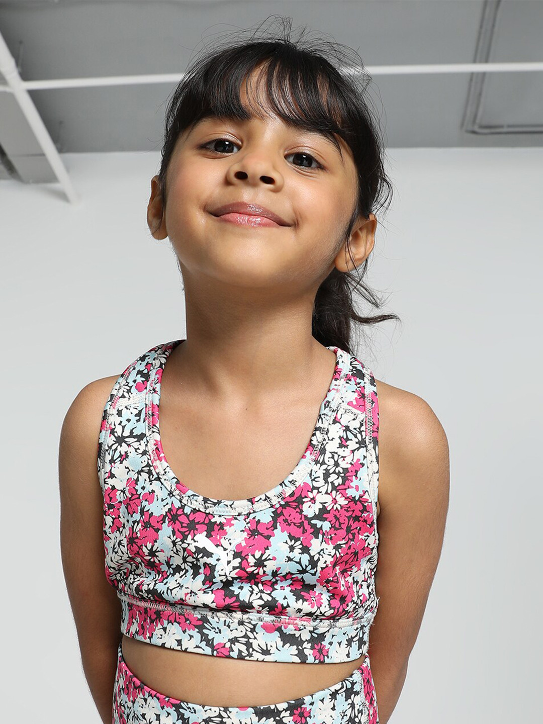 Puma TRAIN FAVORITE Youth All-Over Print Training Bra