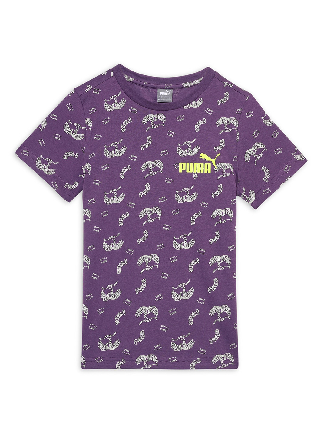 Puma Mid 90s Youth Boys Graphic Printed Cotton T-Shirt