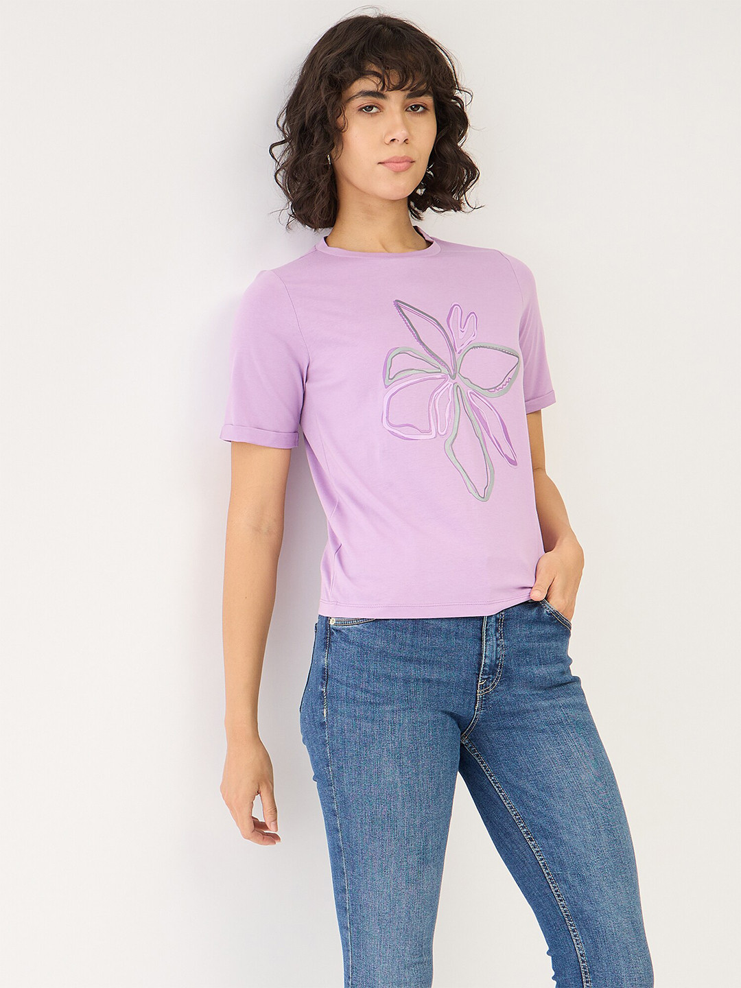 SALT ATTIRE Graphic Printed Tshirt