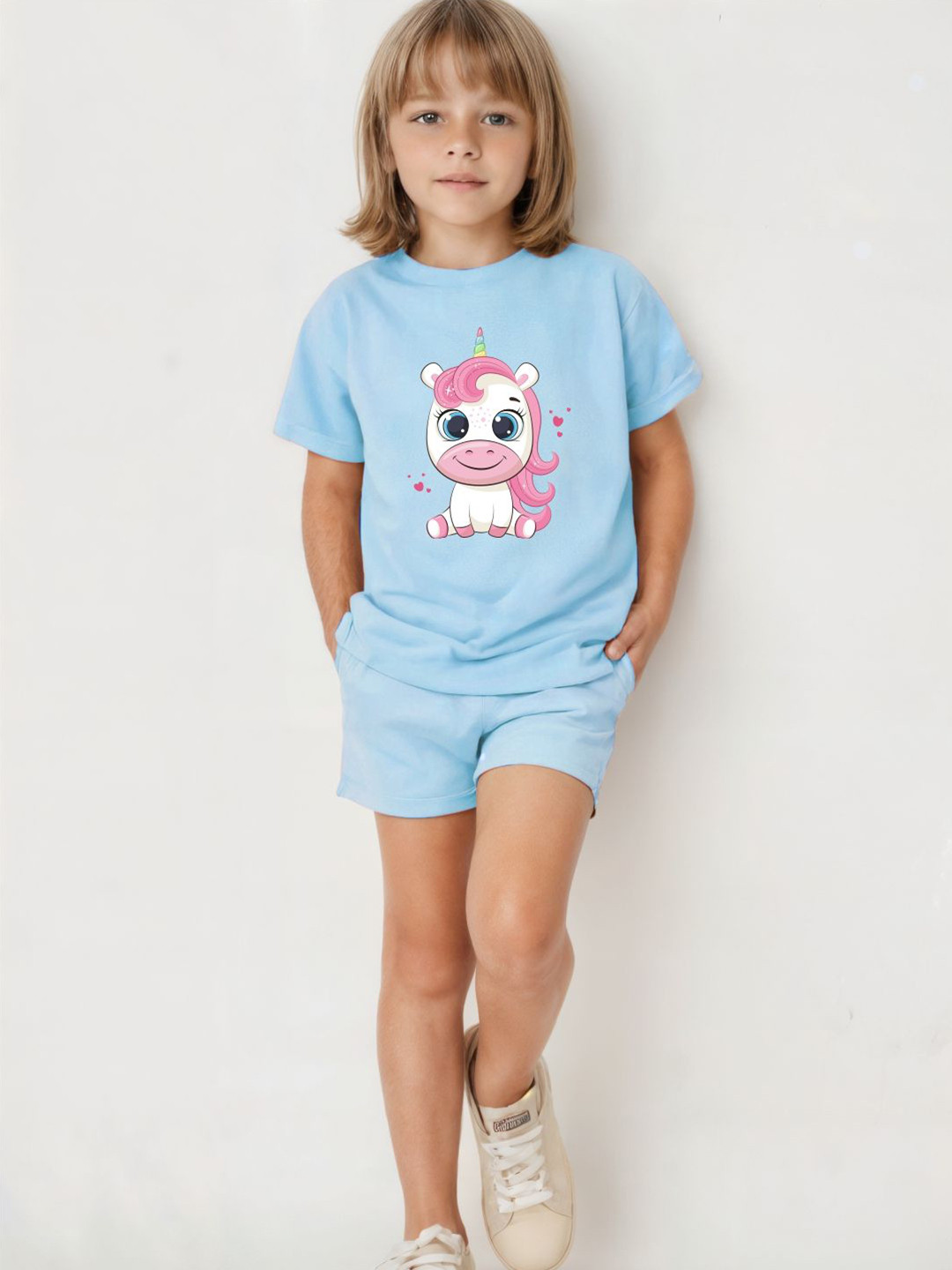 x2o Kids Printed T-shirt with Shorts
