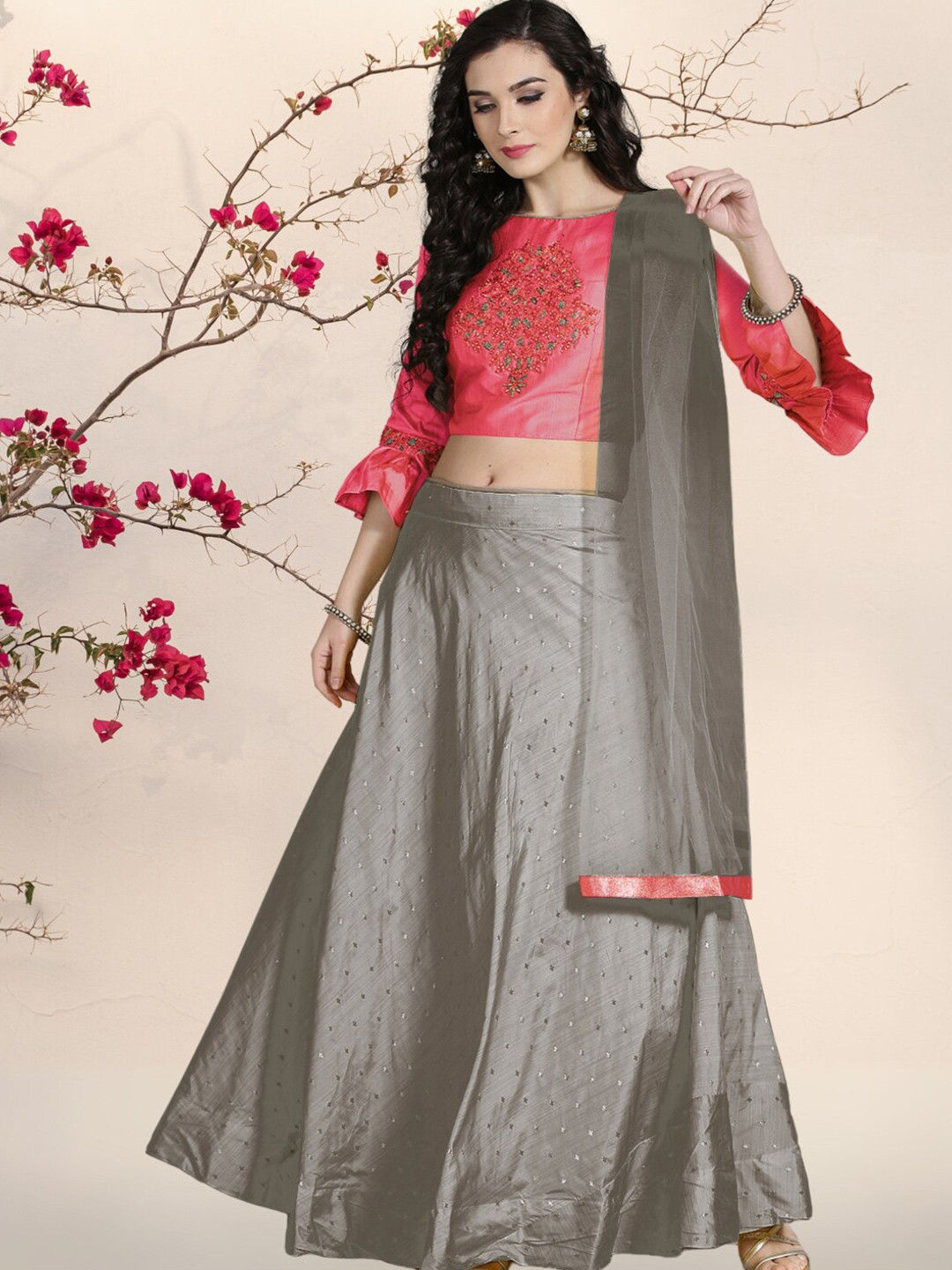 Chhabra 555 Made to Measure Blouse Lehenga & Dupatta Set