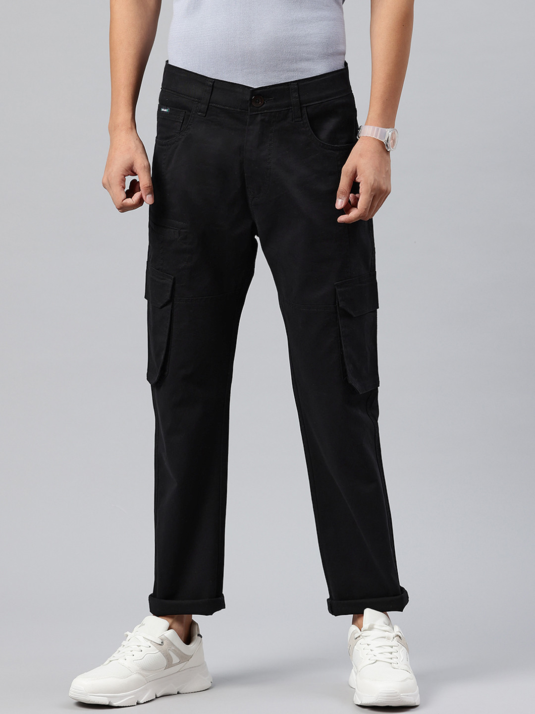 Rodamo Men Cargo Trousers