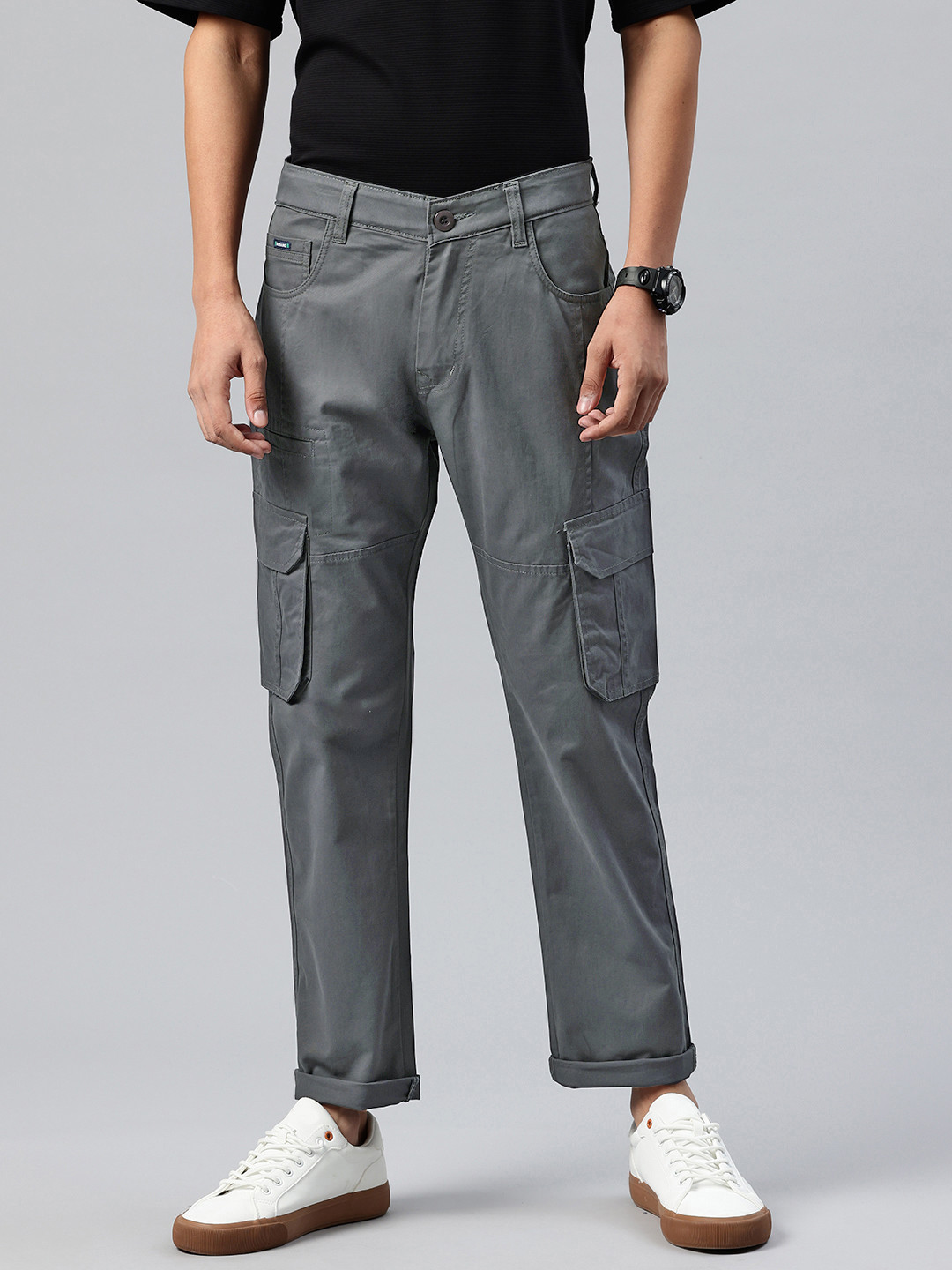 Rodamo Men Cargos Trousers