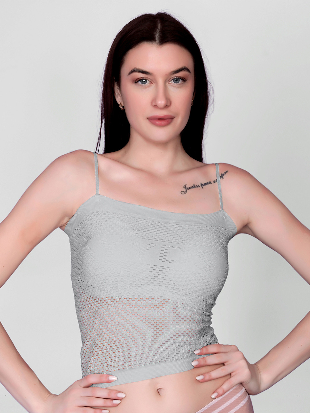 Gopalvilla Full Coverage Lightly Padded Camisole Bra With All Day Comfort