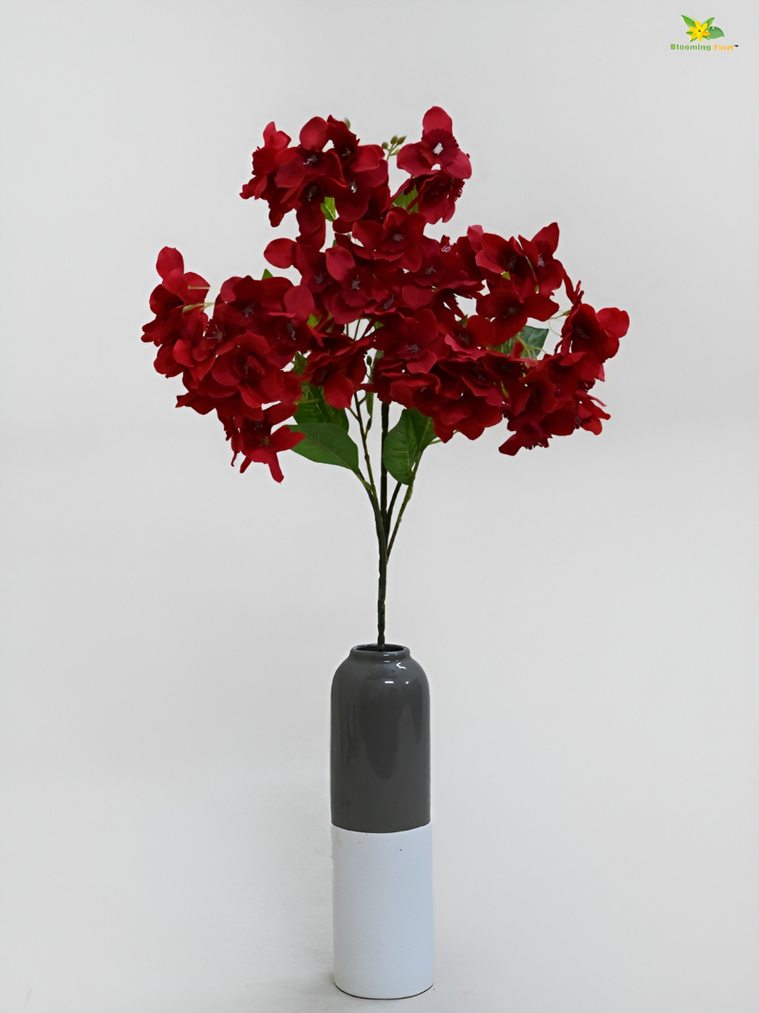 Blooming Floret Red Daffodil Non-Hanging Artificial Plant