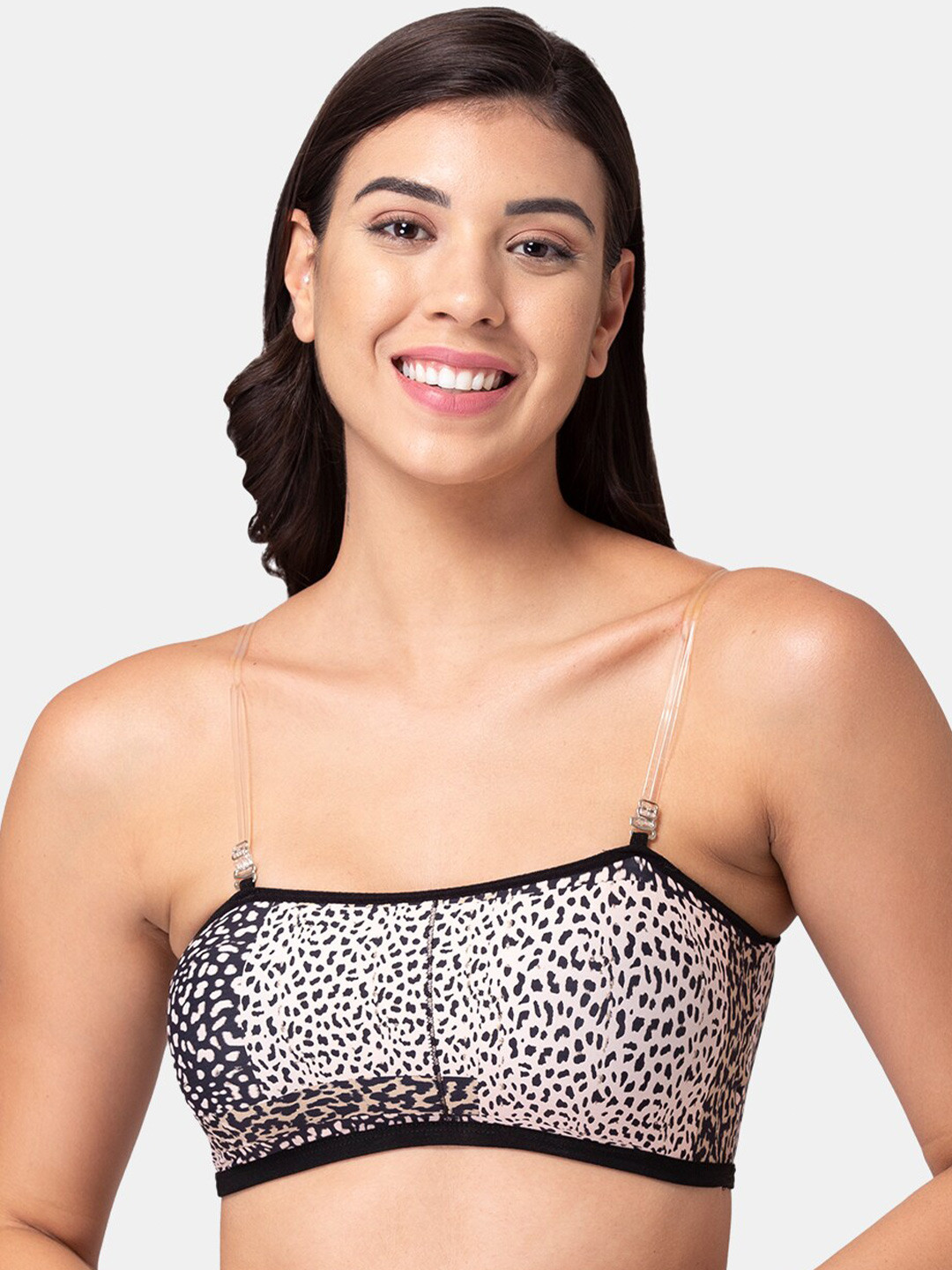 Tweens Printed Medium Coverage Removable Cups Cotton Beginners Bra With All Day Comfort