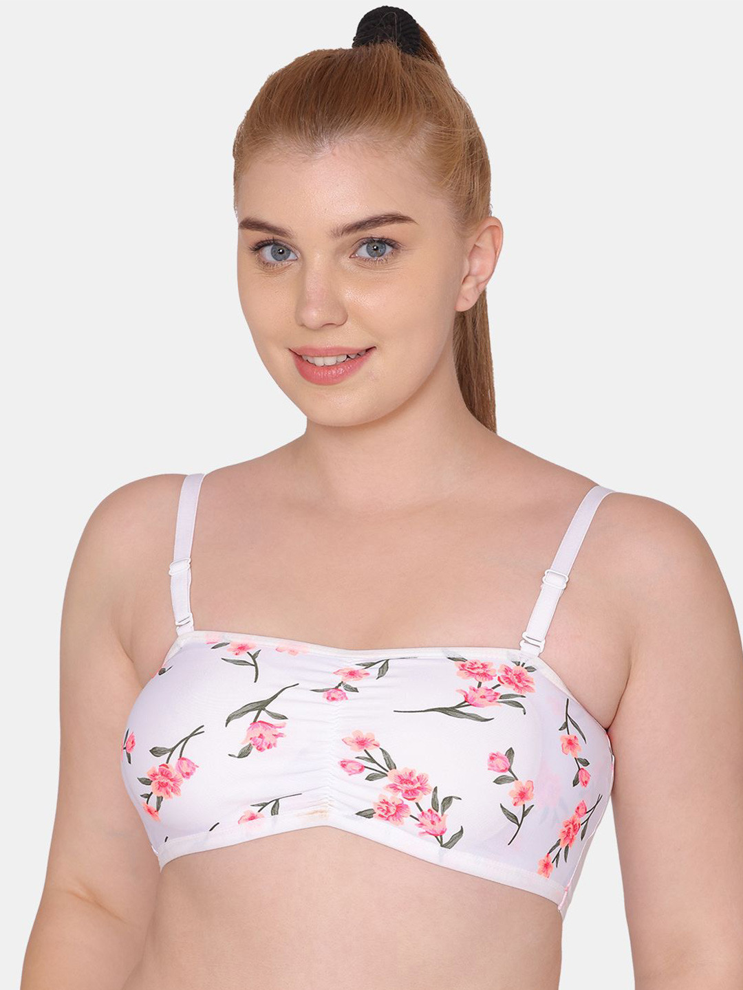 Tweens Floral Bra Medium Coverage Lightly Padded