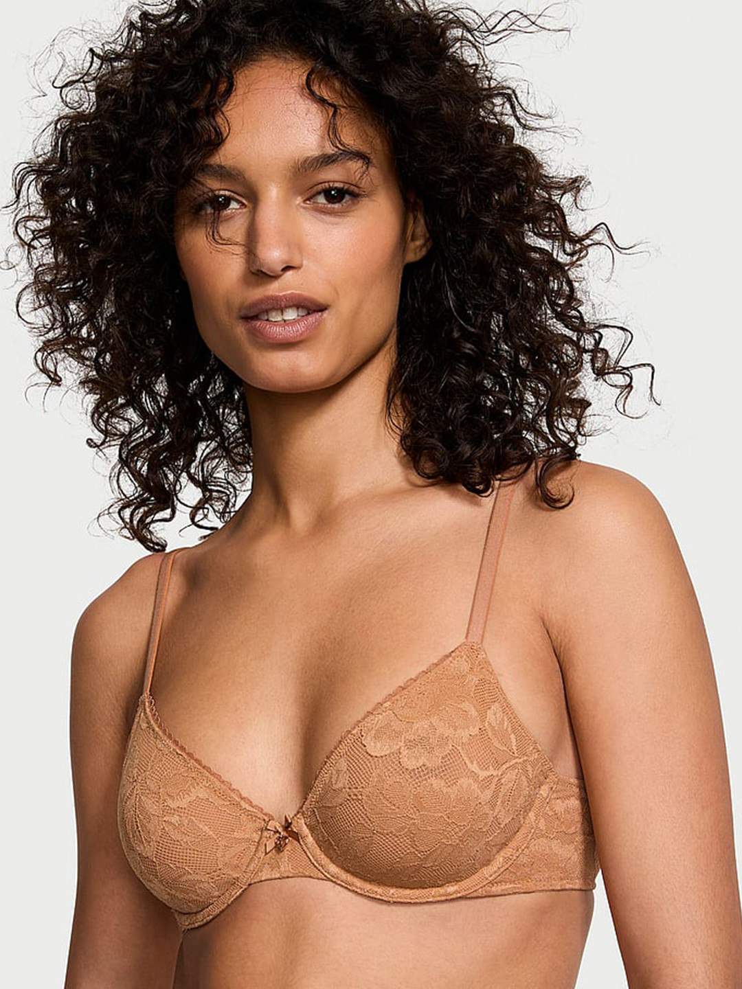 Victoria's Secret Body by Victoria Invisible Lift Unlined Lace Demi Bra