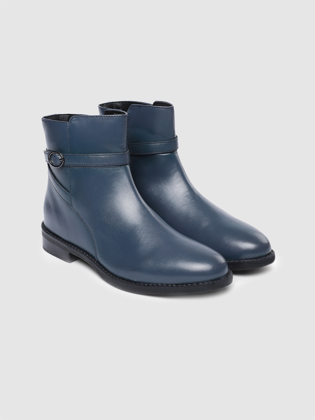 Roadster Women High-Top Monk Straps Boots