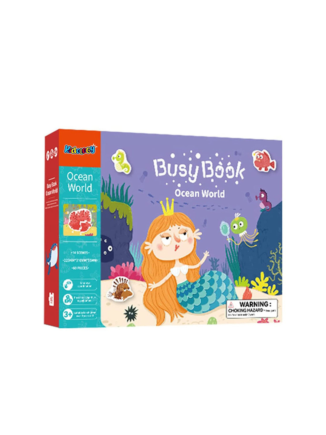 Kidology Kids Montessori Ocean World Quiet Busy Educational Book Toy