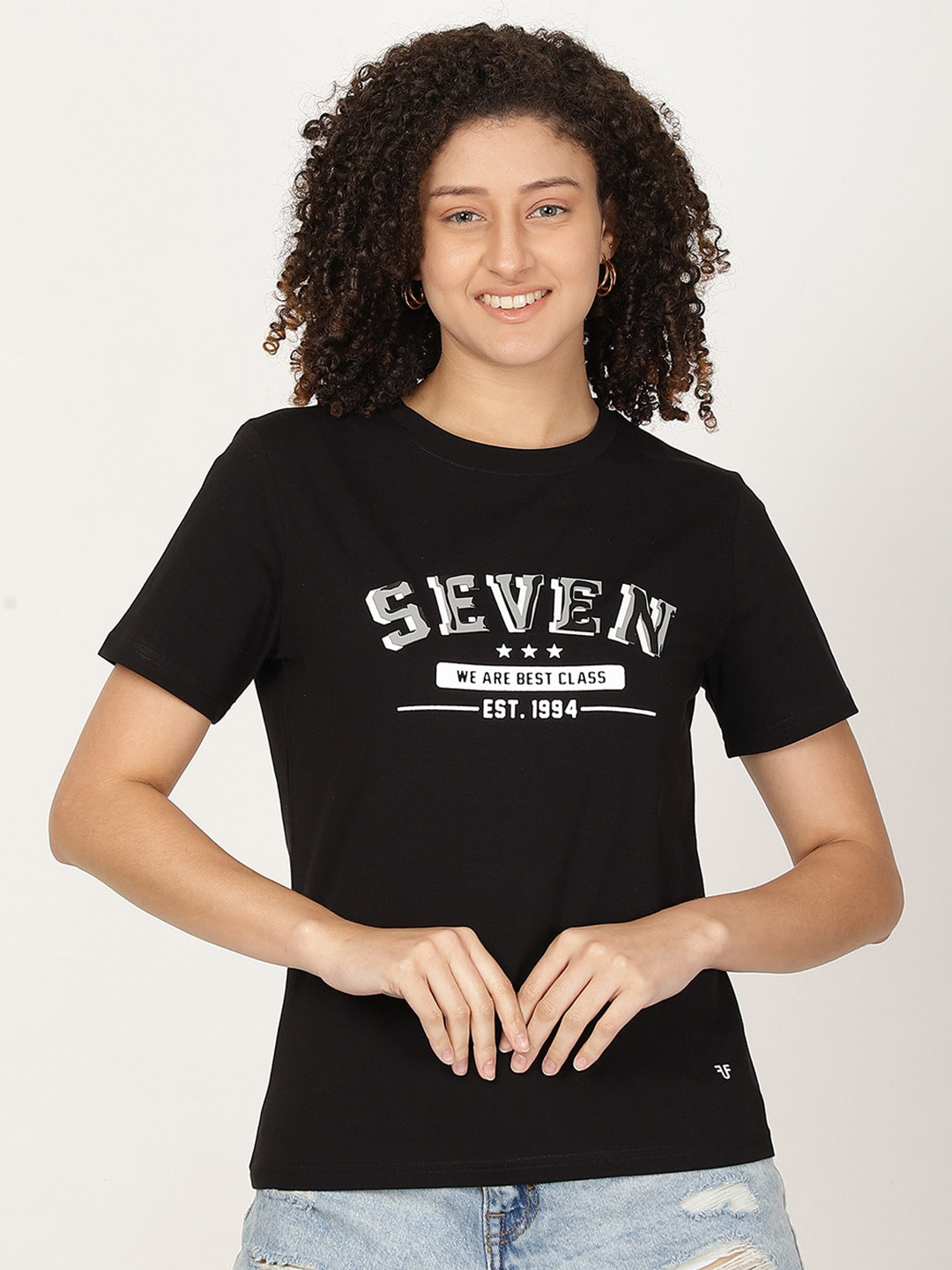 FUTURO summer t shirt collection Women Typography Printed Round Neck T-shirt