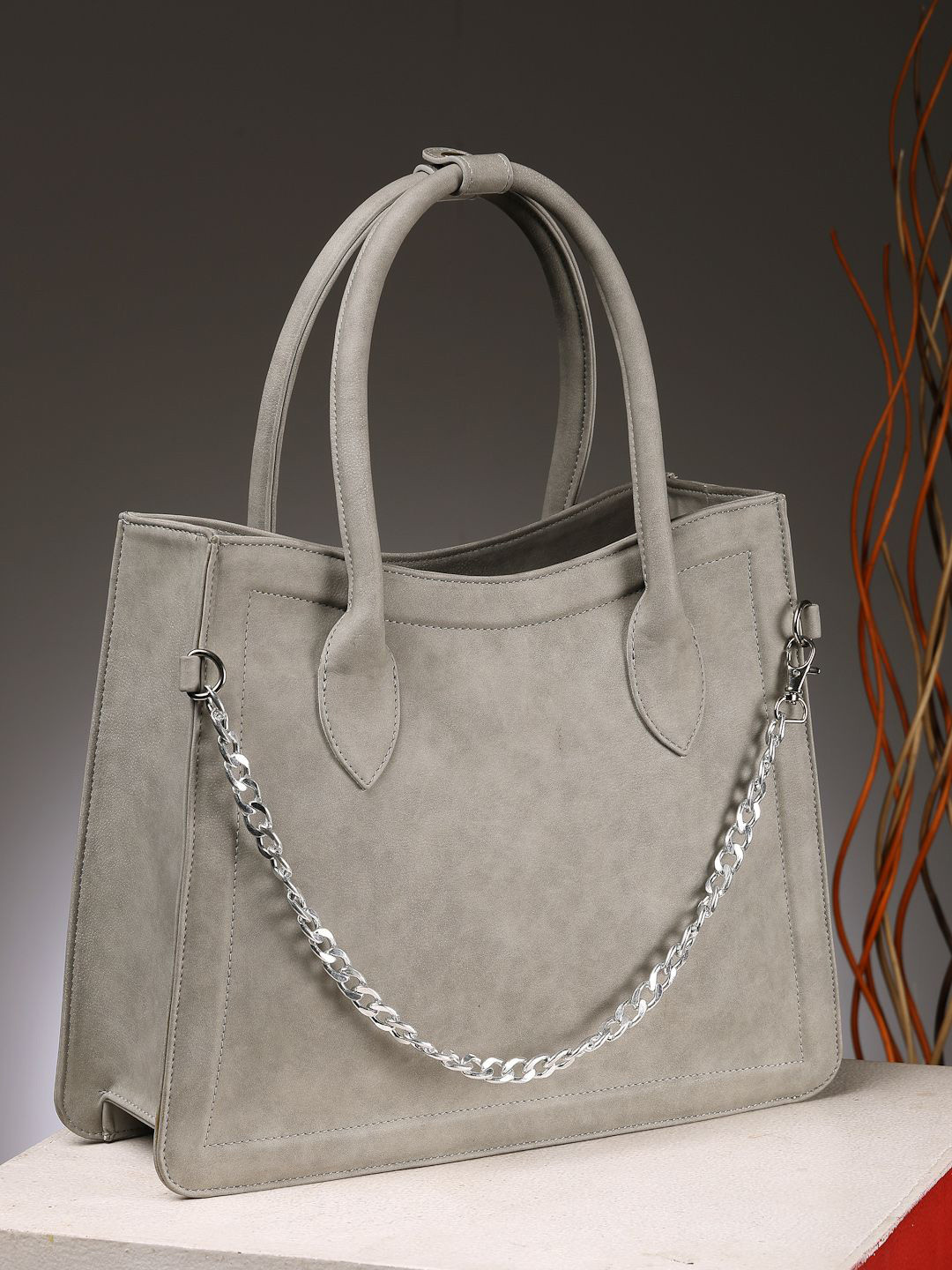 DressBerry Women Bucket Handheld Bag with Tasselled