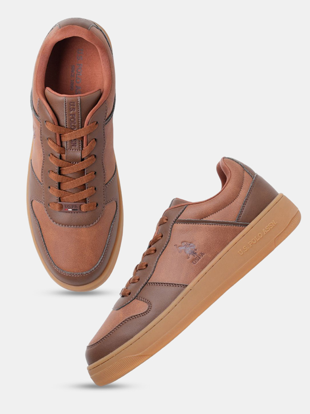 U.S. Polo Assn. Men Jaxon Retro Court Sneakers