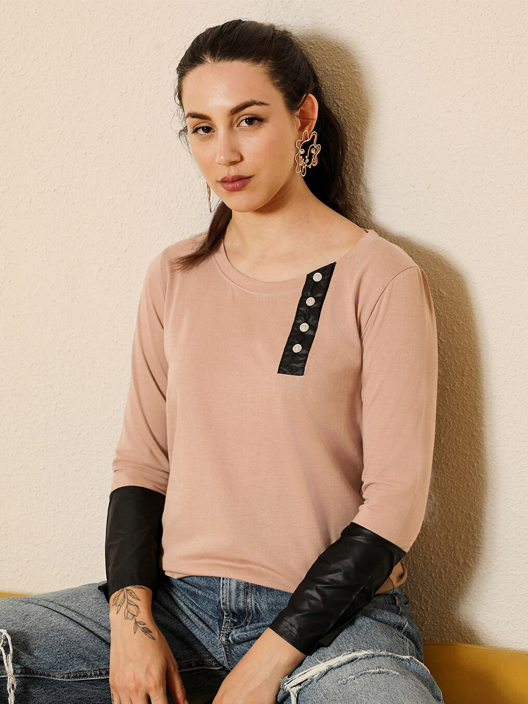 Campus Sutra Cotton Top