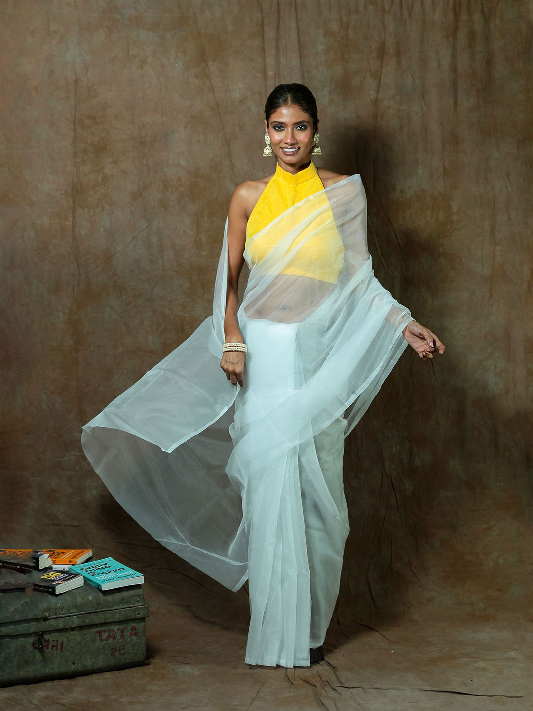 Urbane Essence Organza Saree