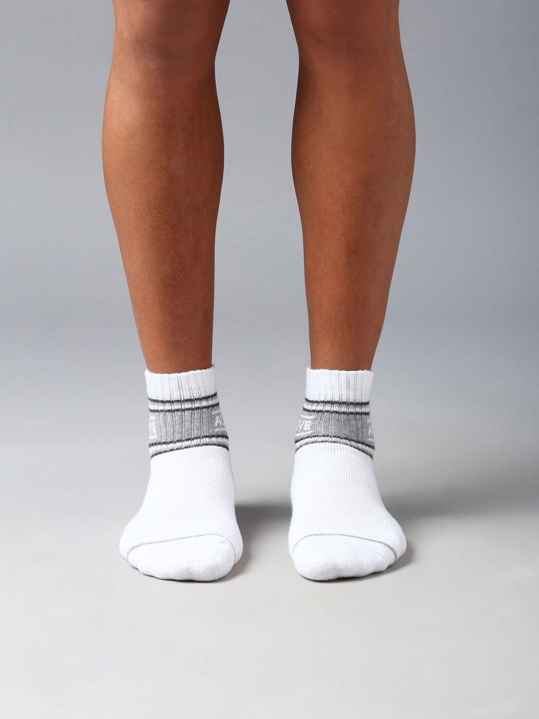 Van Heusen Innerwear Patterned Ankle-Length Socks