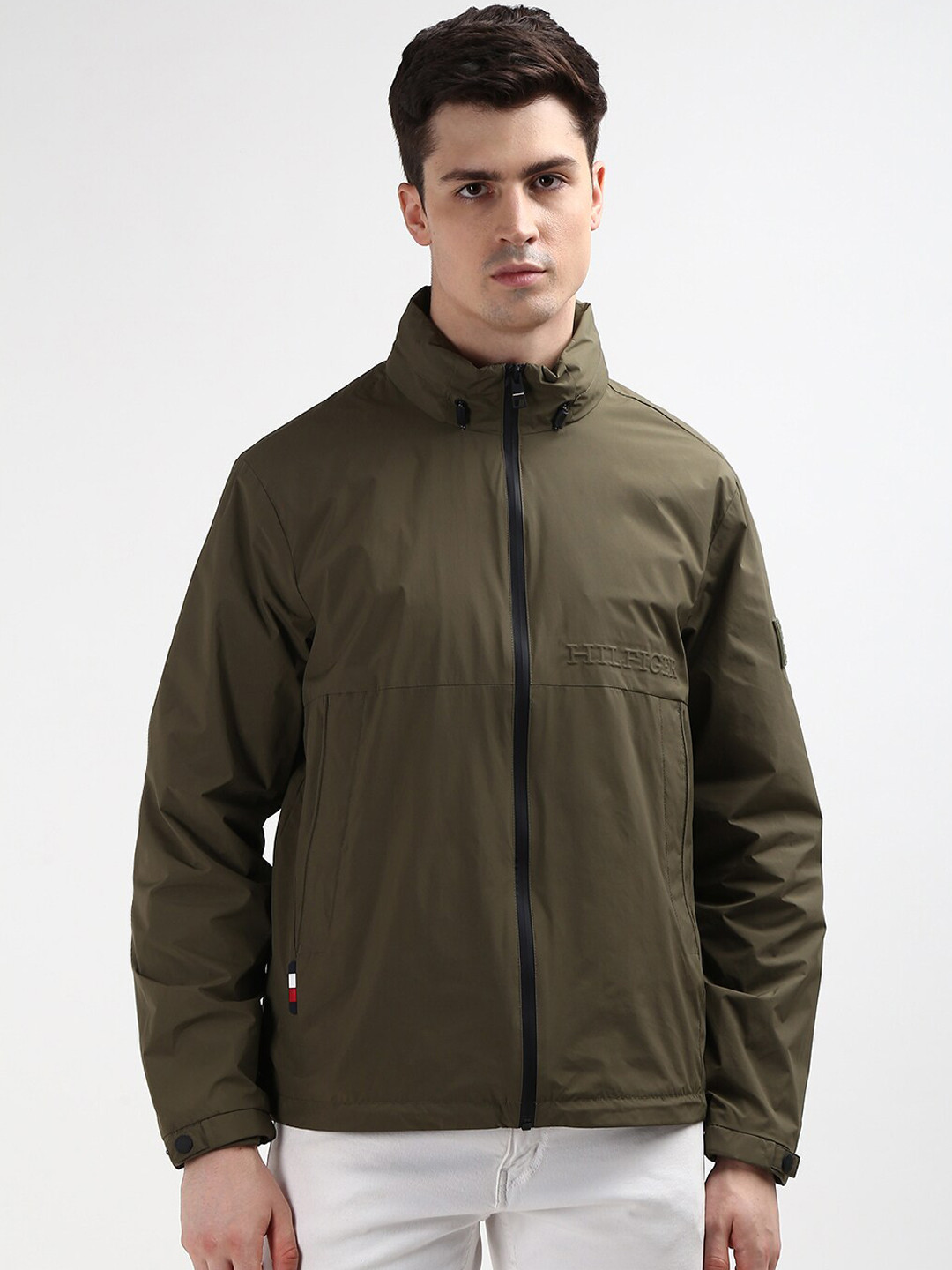 Tommy Hilfiger Hooded Bomber Jacket