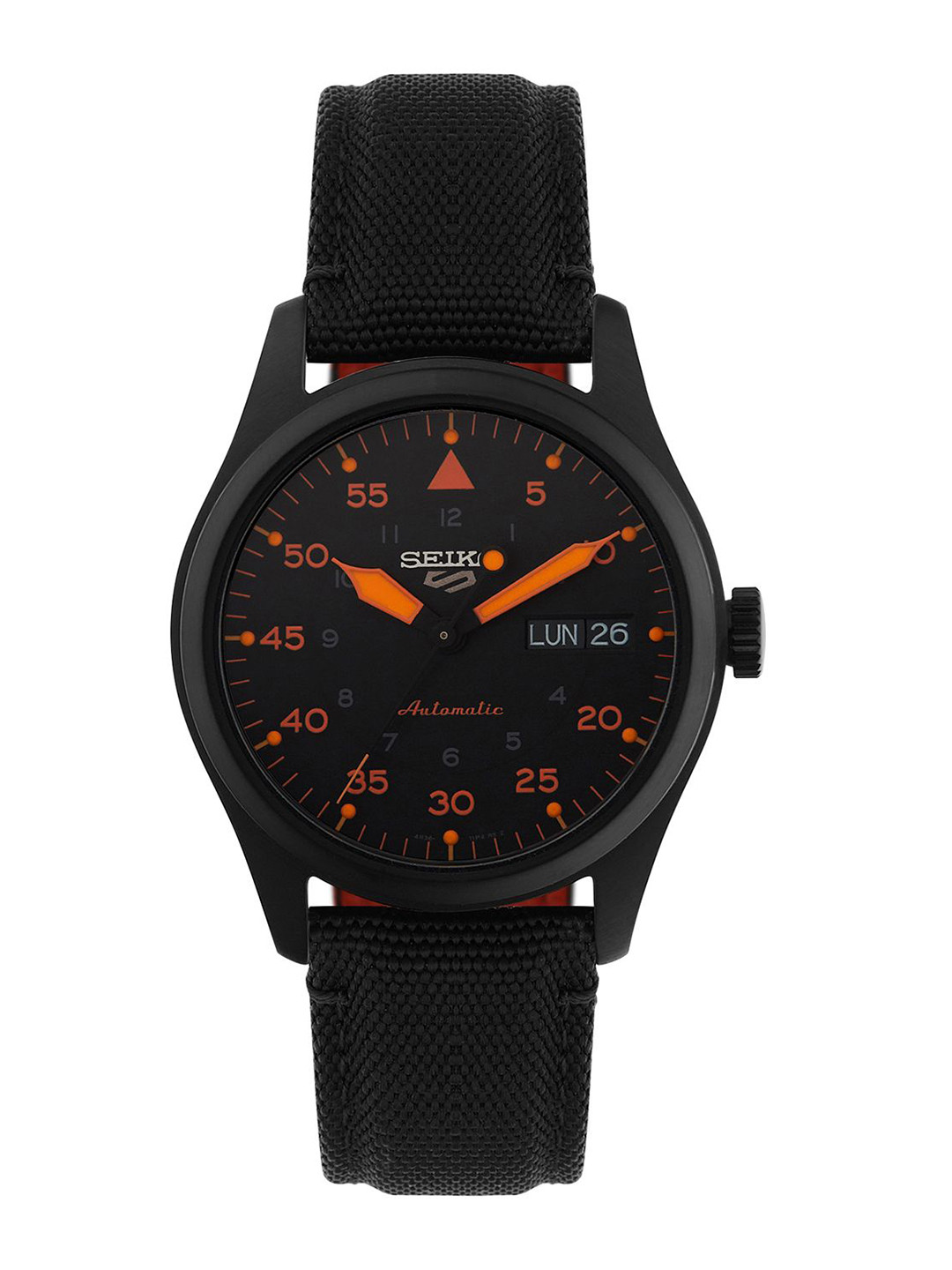 SEIKO Men Dial & Leather Straps Analogue Motion Powered Watch SRPH33K1-01