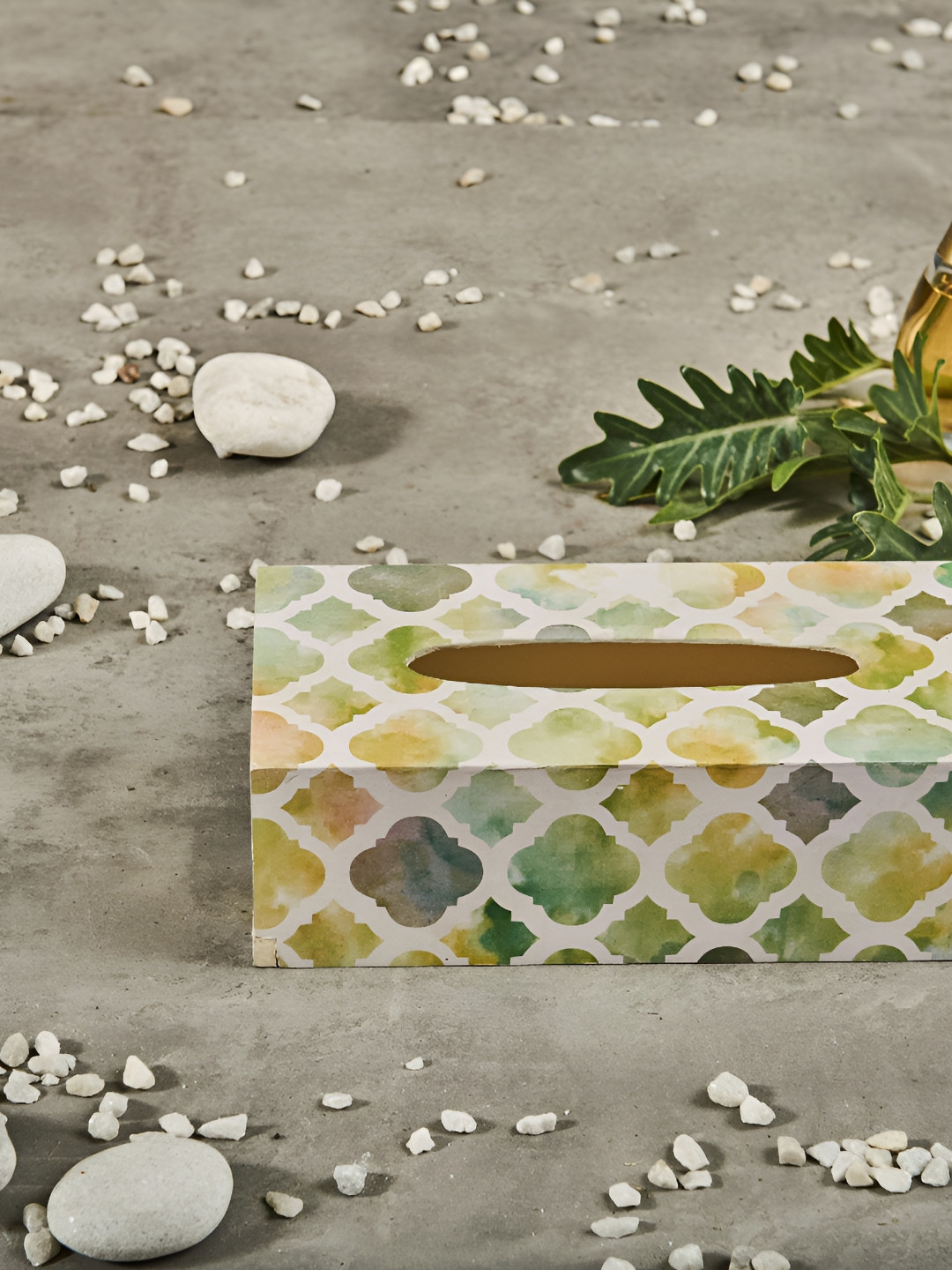A Tiny Mistake Printed Wooden Tissue Holder