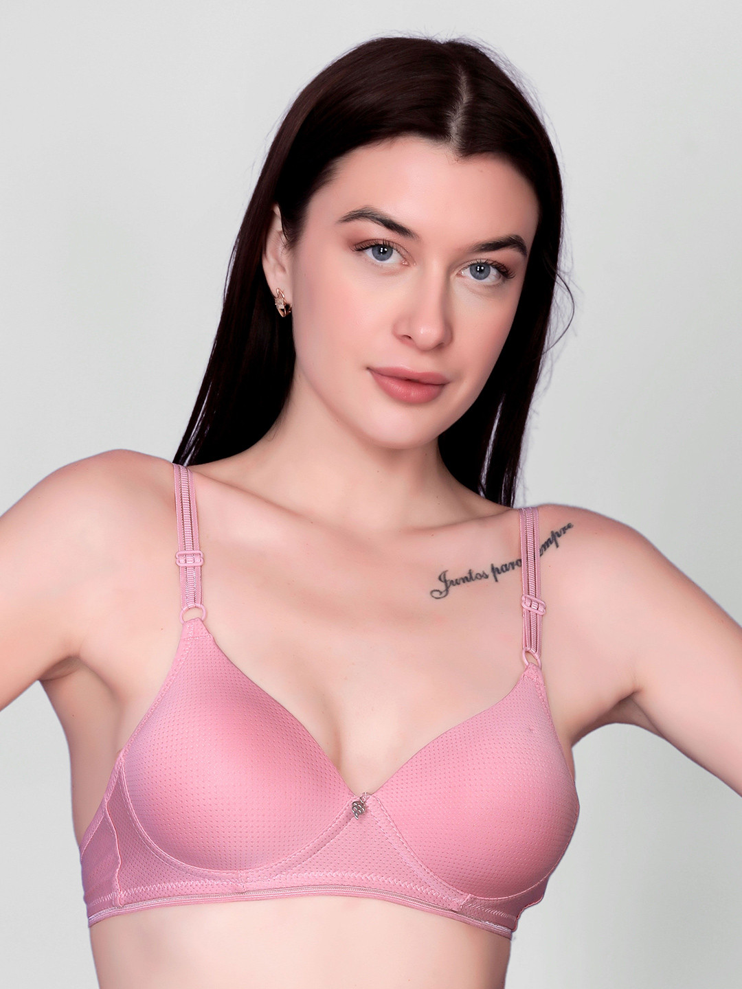 DEALSEVEN FASHION Women Medium Coverage Lightly Padded T-Shirt Bra