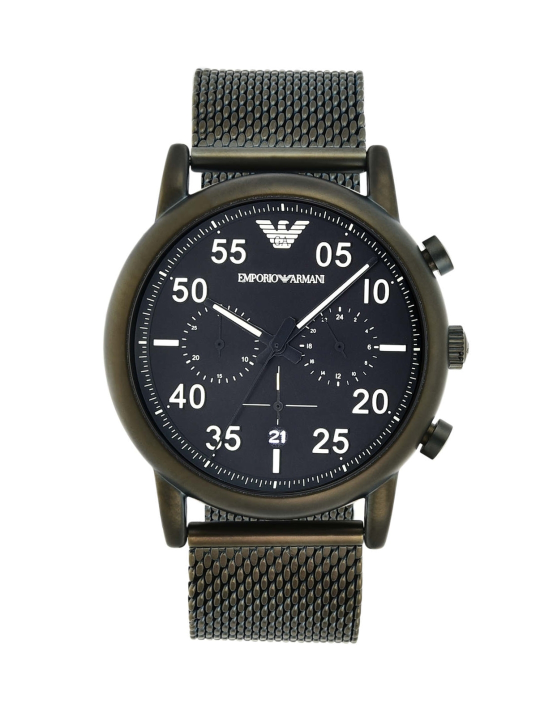 emporio armani watch green