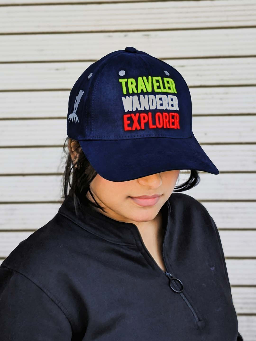 WANDERLOOMS Unisex Embroidered Baseball Cap