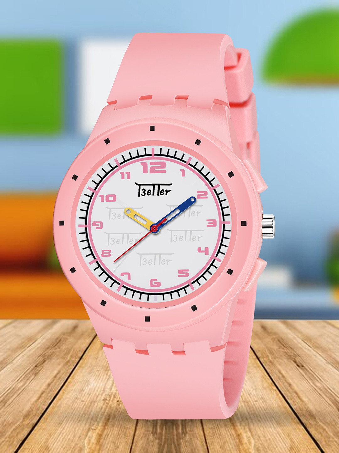 YOUNG MISSION Girls Dial & Bracelet Style Analogue Watches Better Watch 1220 Pink 01