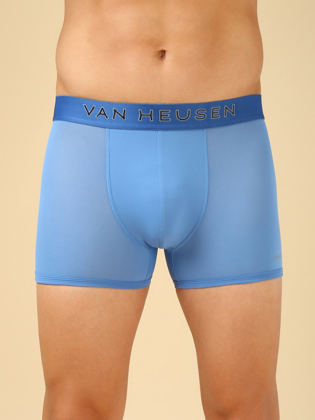 Van Heusen Innerwear Men Reviera Solid Swift Dry And High Stretch Mesh Trunk
