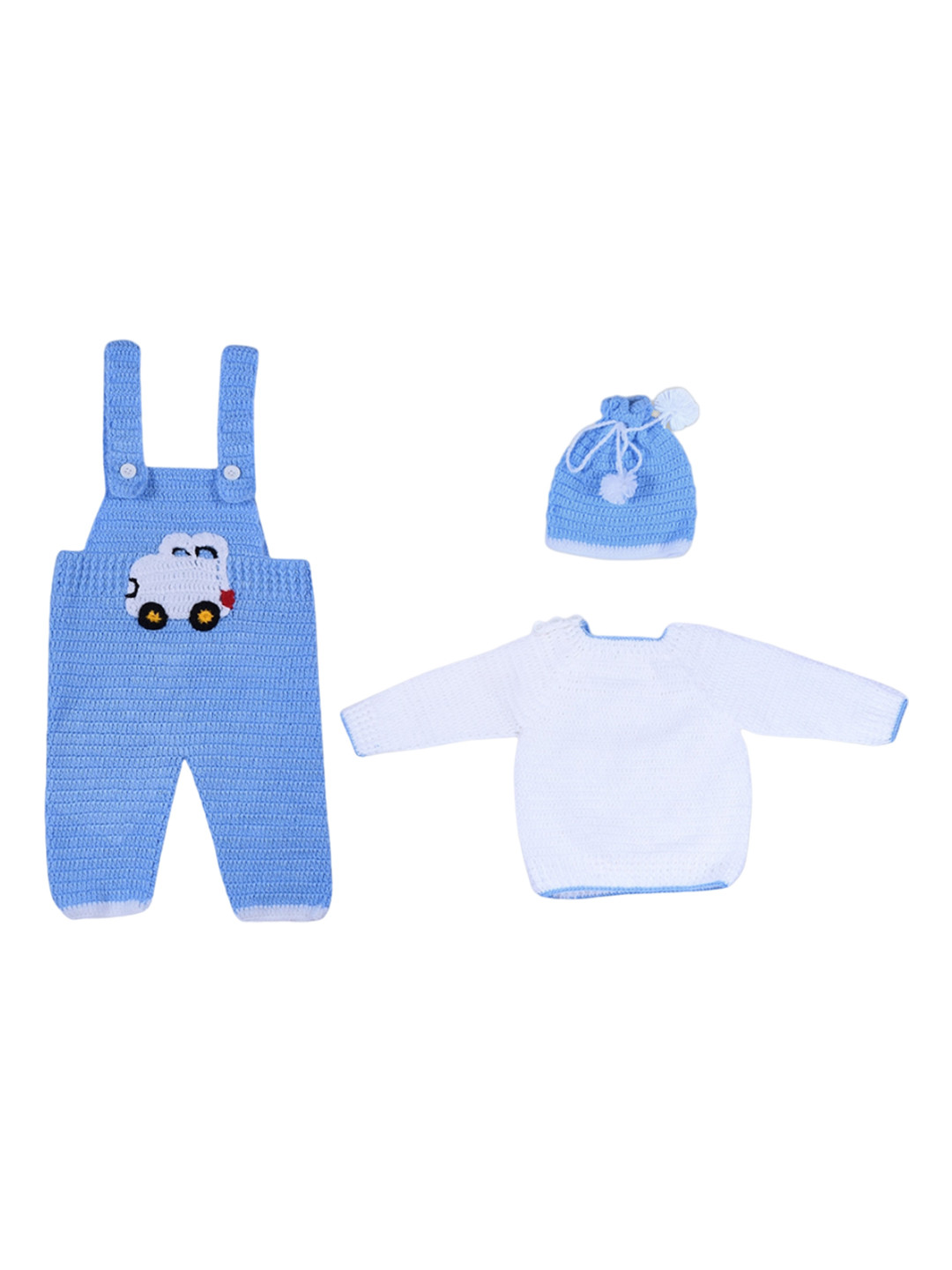 WINDROP SOLUTIONS Pure Cotton Dungaree With T-Shirt