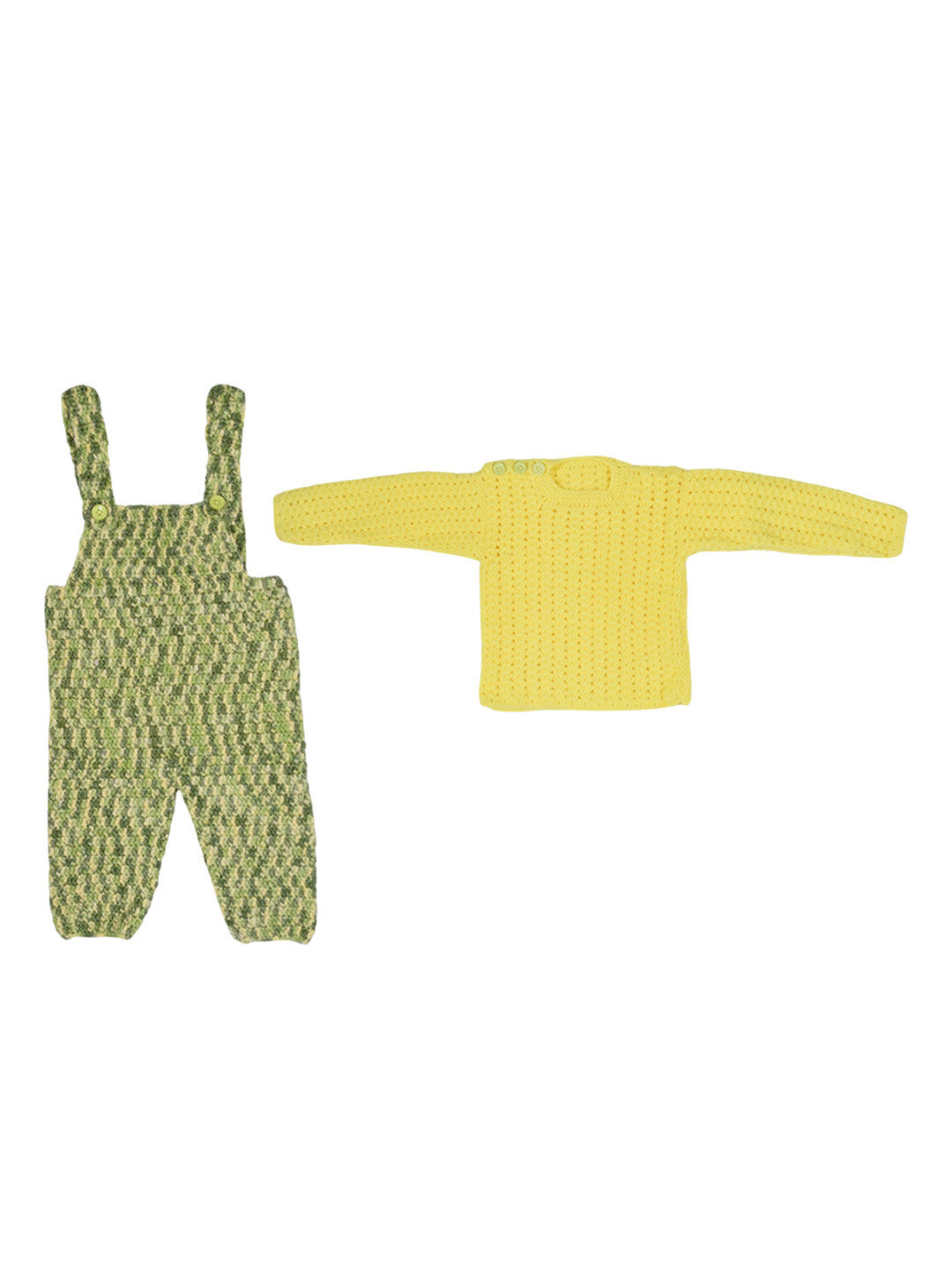 WINDROP SOLUTIONS Infants Self-Design Dungarees With T-Shirt