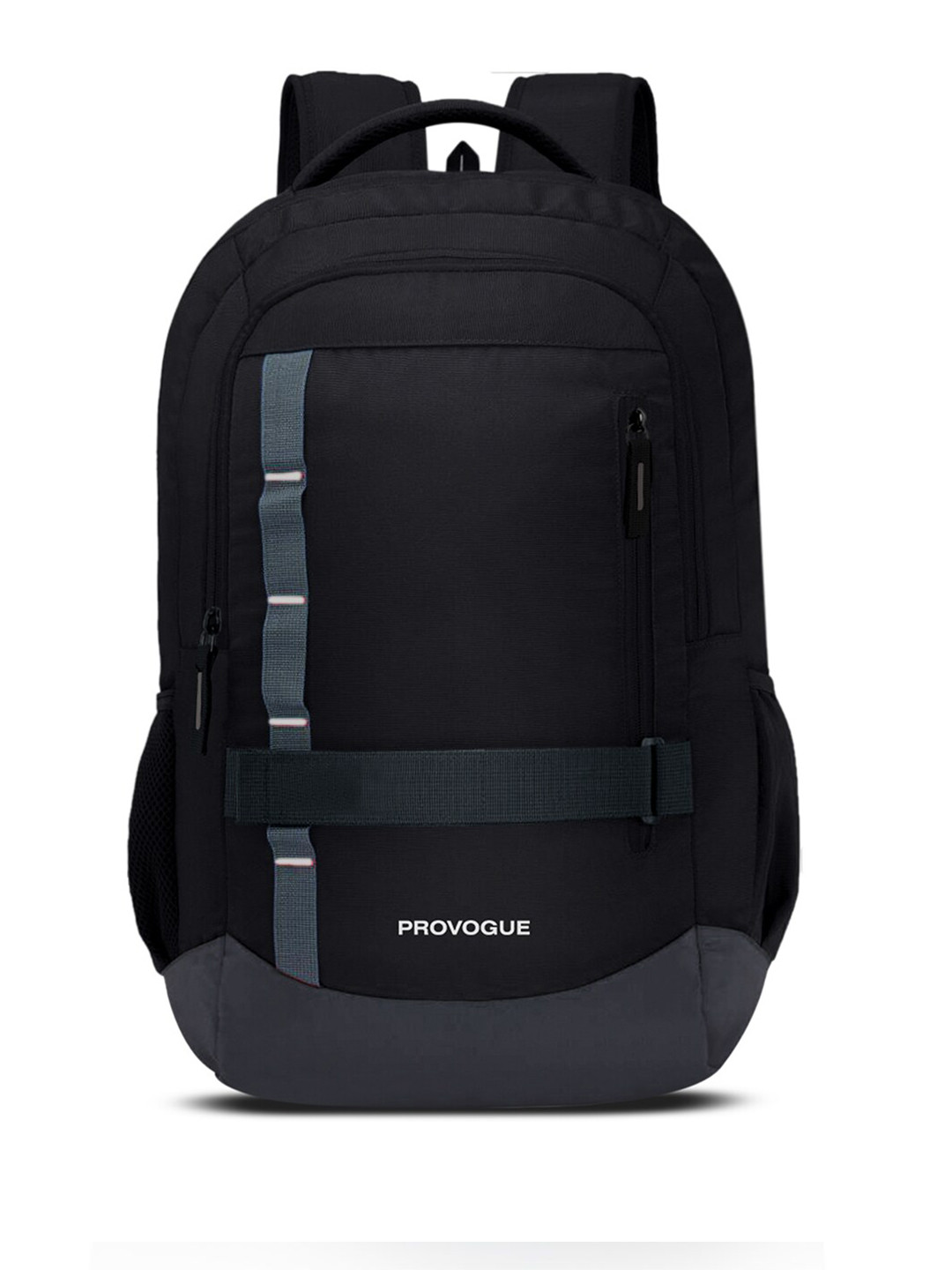 Provogue Unisex Embroidered Padded Mesh Backpack