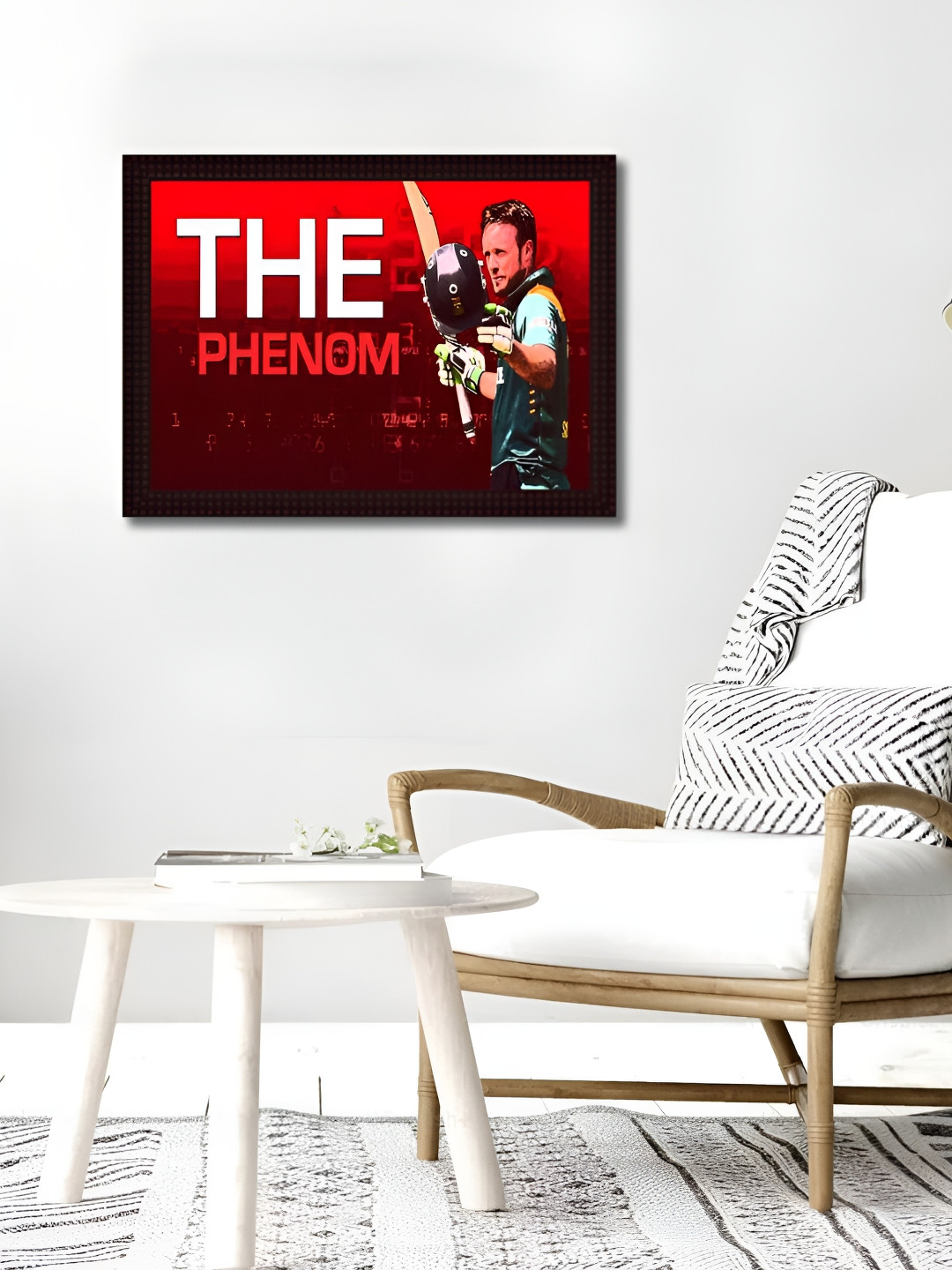 Tamatina A.B De Villiers Printed Wall Art