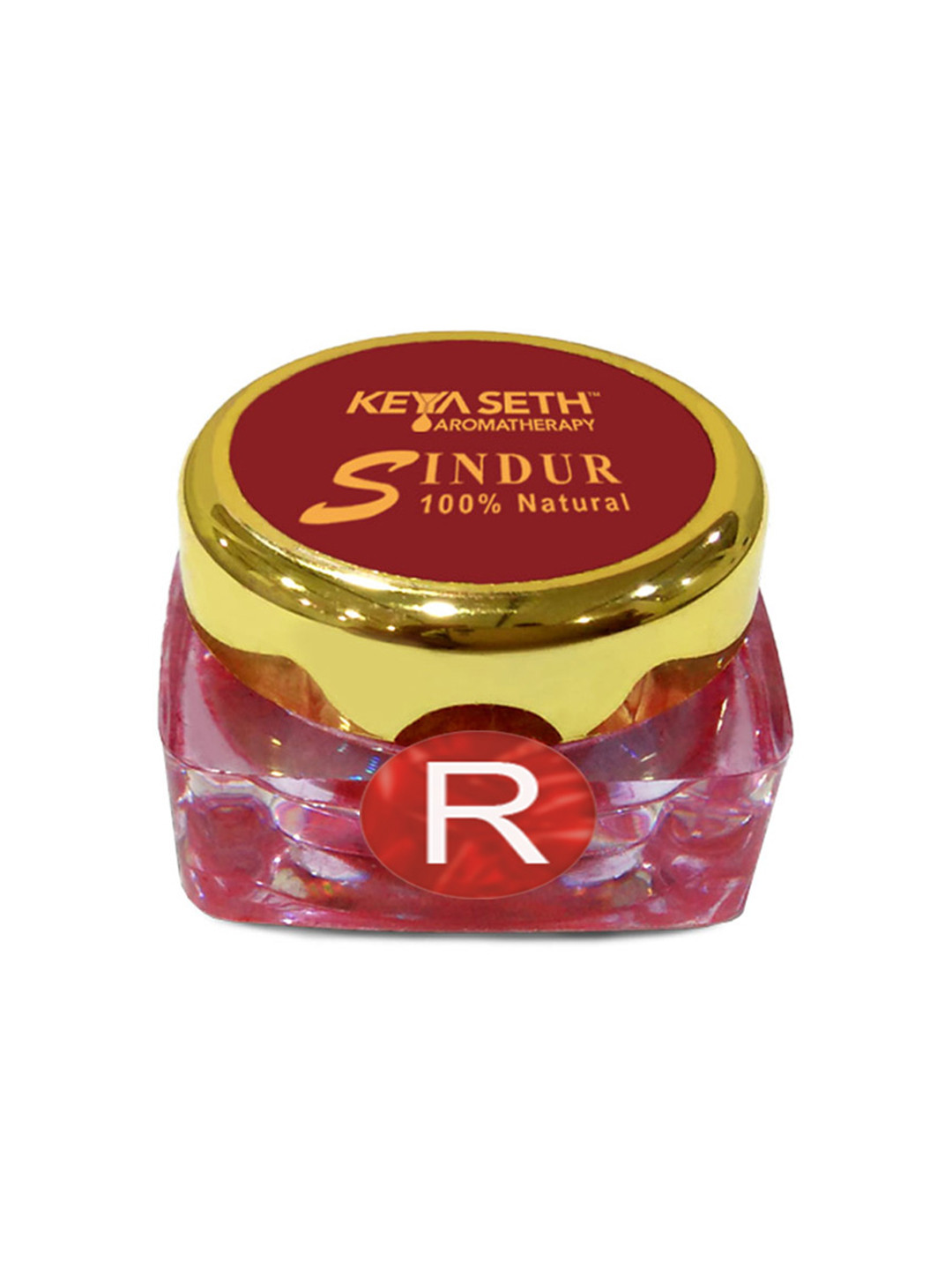 KEYA SETH AROMATHERAPY  Aromatherapy 100% Natural Talc Sindoor 3 g - Red