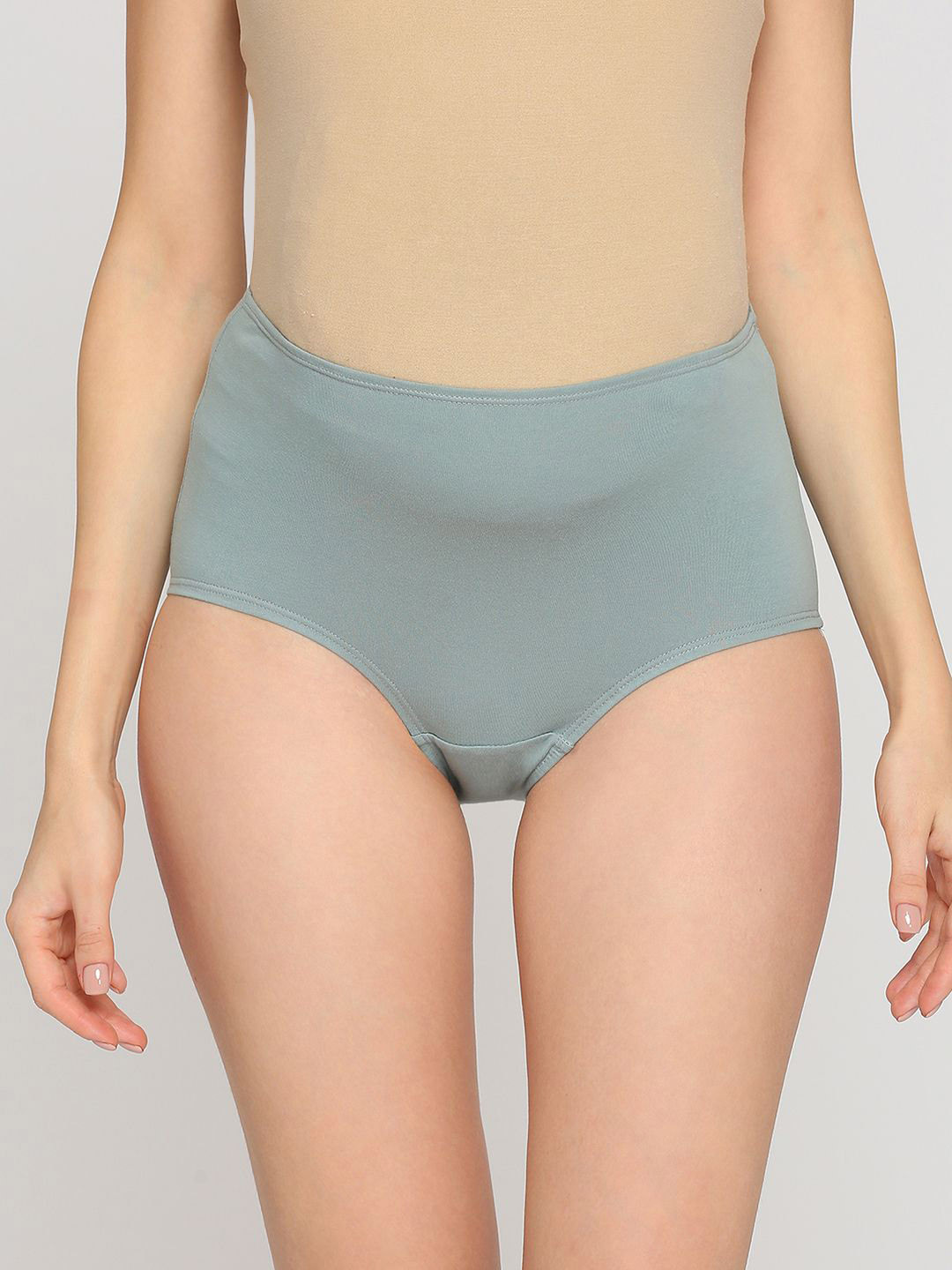 Evamomies Women Solid Anti Bacterial Maternity Brief