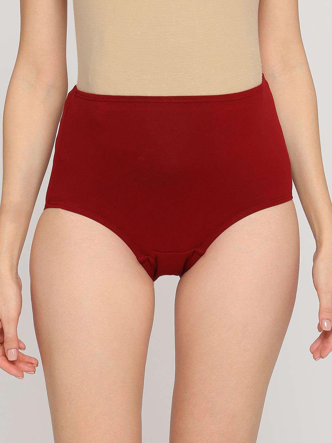 Evamomies Women Solid Anti Bacterial Maternity Brief