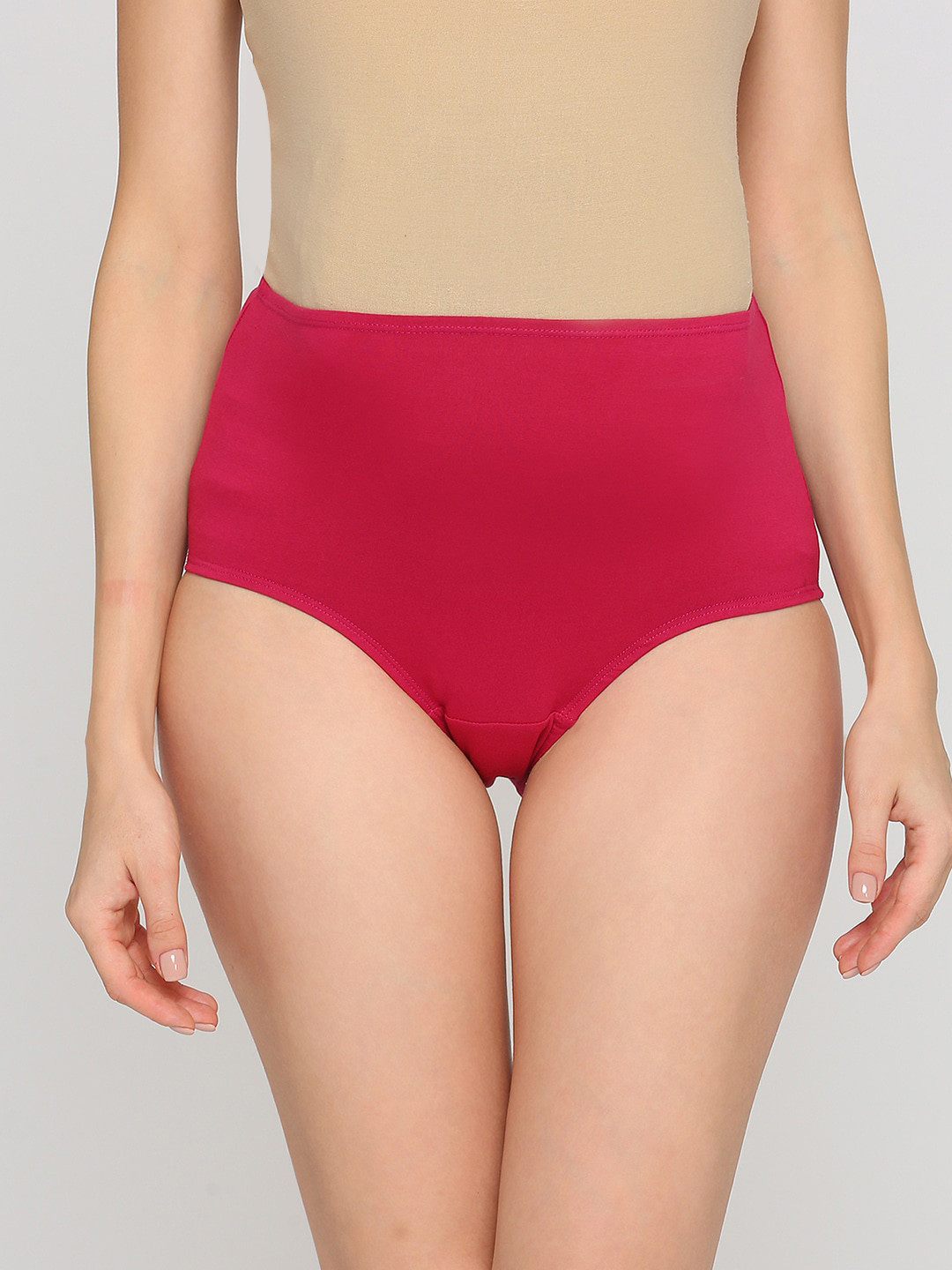 Evamomies Women Solid Anti Bacterial Maternity Brief