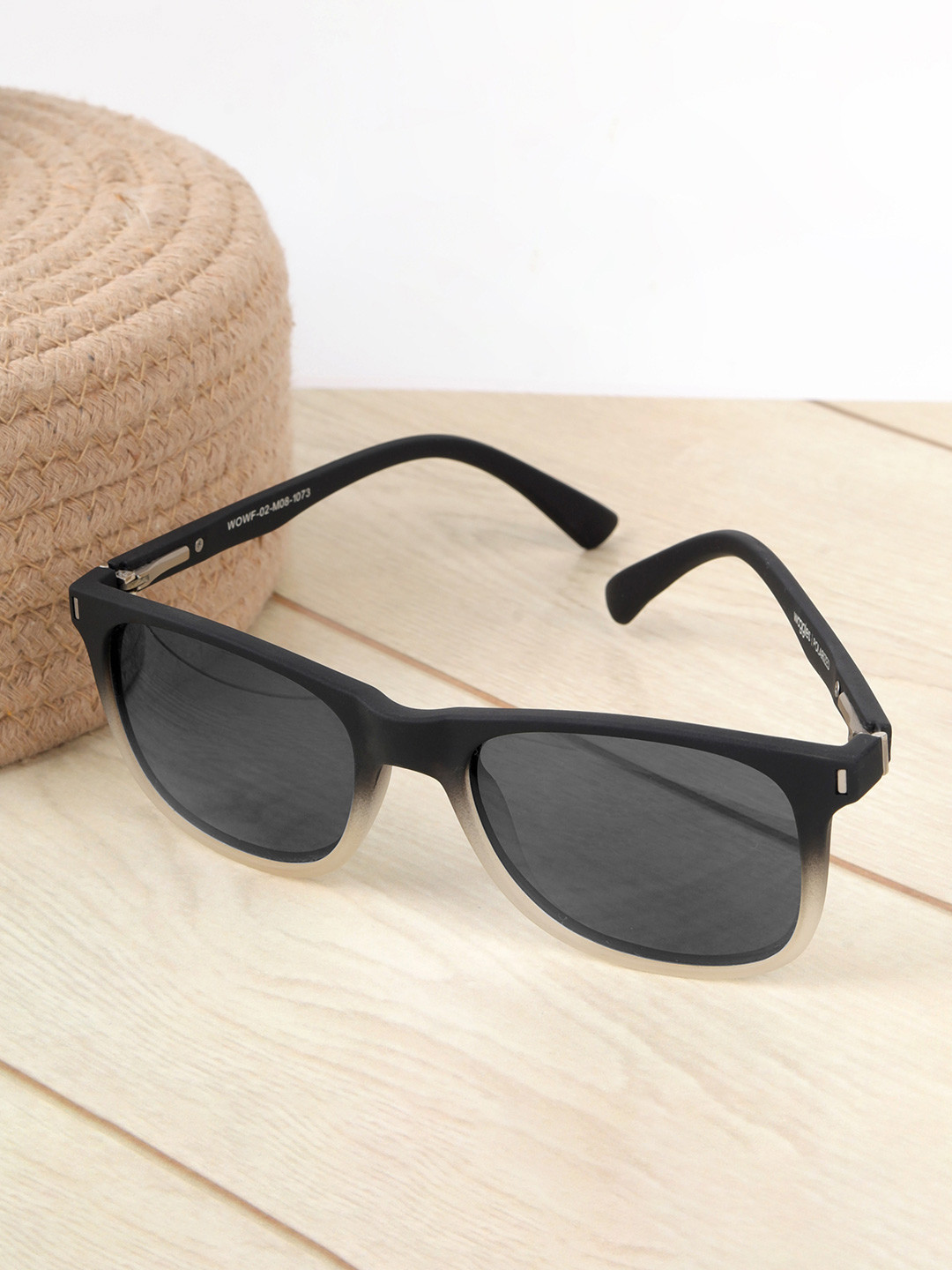 Woggles Unisex Full Rim Wayfarer Sunglasses with Polarized Lens WOWF-02-M08-1072-M