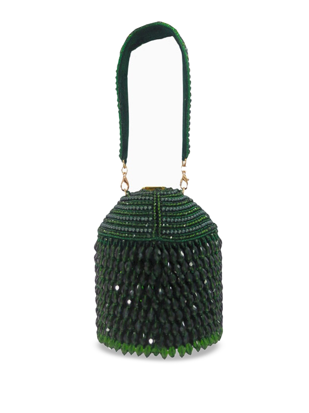 Forever Noor Women Suede Bucket Handheld Bag