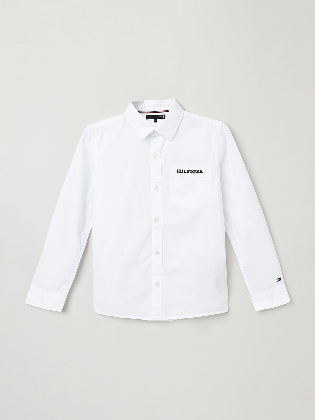 Tommy Hilfiger kids Boys Opaque Casual Shirt