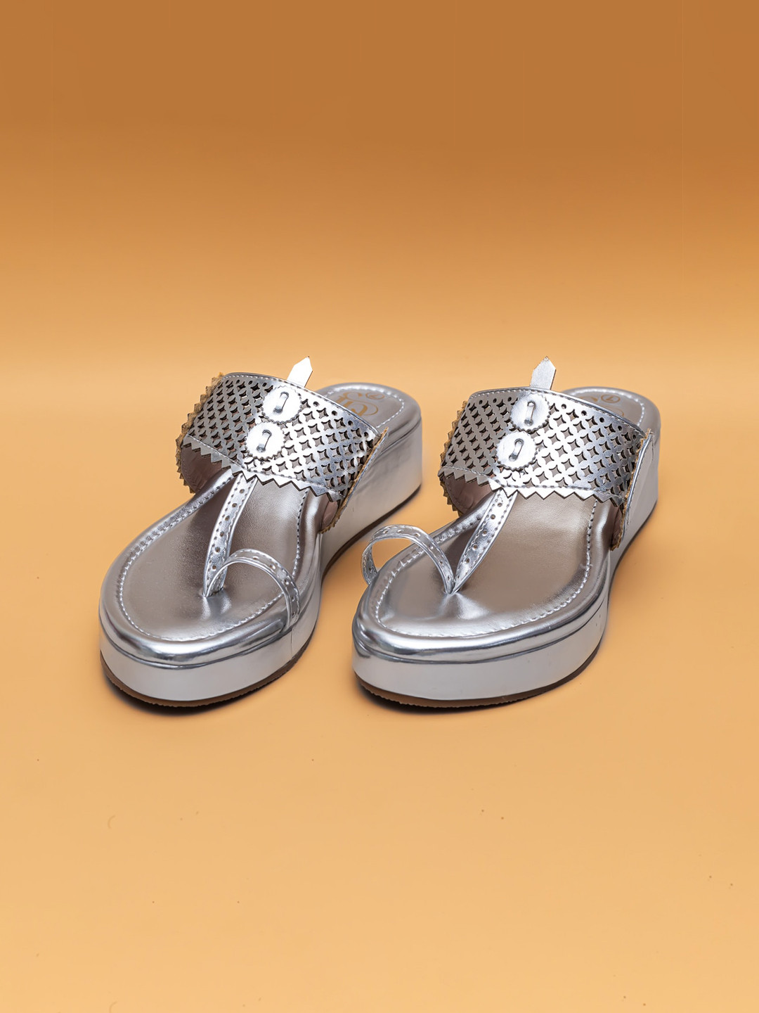 Fancy Nancy Women One Toe Flats with Western - Embellished